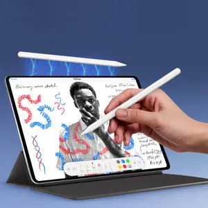 2024 Logo ban đầu thông minh Bút Stylus mượt mịn không dây sạc nhựa từ tính iPad Air 4 có kết cấu ban đầu