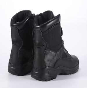 Botas de Combate TST30 para Hombre, de Cuero Negro, para 3 Estaciones: Invierno, Otoño y Primavera - Product Image 2