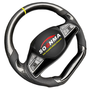Venta Directa de Fábrica: Volante de Fibra de Carbono de 3 Radios para Modificación de BYD Han EV/<span class=keywords><strong>DM</strong></span> 20-21 - Product Image 2