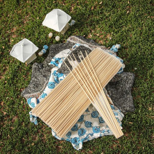 Palillos de Bambú Desechables de Alta Calidad en Oferta, Antiadherentes, de Mango Largo, Saludables, la Mejor Herramienta para Barbacoa, para Asar a la Parrilla con Carbón, Ecológicos - Product Image 2