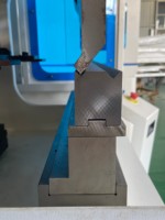 Presse plieuse manuelle de précision à servomoteur 600 mm avec engrenage pour tôles d'aluminium et d'acier au carbone