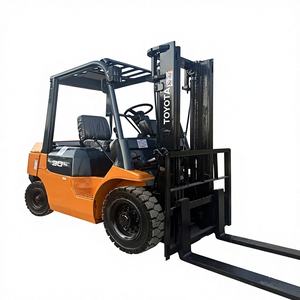 Yüksek Kaliteli 3 Ton Yüksek Kaliteli Fd 30 Çift Kapılı Kamyon Kapı Çerçeveli Kullanılmış Mini Forklift Toyota Fd30 Dizel Forklift Stokta - Product Image 1
