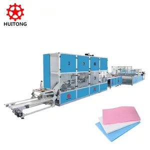 Fully automatic household non-woven bed sheet folding machine