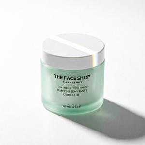 The <b>Face</b> Shop Tea <b>Tree</b> Toner Pads 150ml Clean Beauty For All Skin Types - Product Image 1