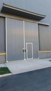 <span class=keywords><strong>Puerta</strong></span> <span class=keywords><strong>Batiente</strong></span> Industrial de Alta Calidad, Resistente al Viento y al Polvo, Adecuada para Fábricas, Almacenes y Garajes - Product Image 5