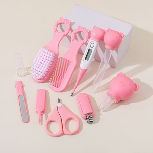 Kit de soin pour bébé Brosse à cheveux pour bébé Peigne Aspirateur nasal Distributeur de médicaments Kit de soin pour bébé Combinaison - Product Image 5