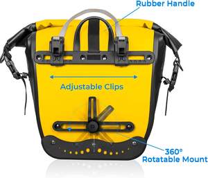 Wholesale Customized Fashion Multifunctional Cycling Equipment Storage Bag Portable Waterproof PU Leather <b>Bicycle</b> Bag - Product Image 2