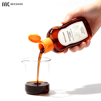 Flacon d'huile pour bébé biodégradable de 200 ml avec bouchon à clapet pour l'emballage de produits de soin pour bébé bio