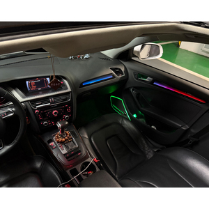 ชุดไฟตกแต่งภายในรถยนต์สมัยใหม่สำหรับ Audi A4L ปี 2009-2016 ไฟ LED สร้างบรรยากาศภายในรถยนต์ แถบไฟ Symphony จากผู้ผลิต - Product Image 3