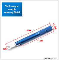 Llave dinamométrica para conector SMA RF 8MM Apertura 0.9Nm Precisión de par