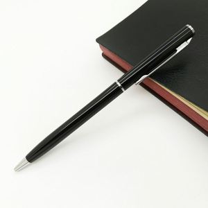 Custom <b>Simple</b> Ballpoint Pen Office Hotel 1.0Mm Writing Width Metal Novelty Body Printable Logo for Front <b>Desk</b> Signatures - Product Image 4