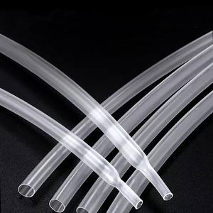 Putih transparan panas menyusut tabung 2:1 4.0mm panas menyusut dengan lem roll kustom jelas panas menyusut lengan Label - Product Image 3