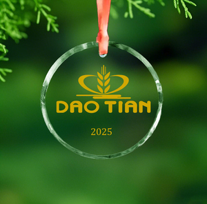 Liontin Kaca Bundar Bening Kosong yang Dapat Diukir, Ornamen Natal Kaca, Hadiah Natal Kristal, Ornamen untuk Hadiah Festival - Product Image 3