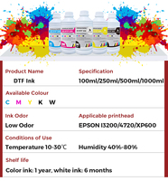 Encre blanche Hanrun Paper Evo DTF pour l'impression de films de transfert DTF sur t-shirts