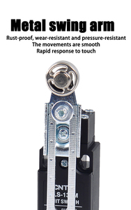 Cntd 10A có thể điều chỉnh con lăn đòn bẩy cánh tay du lịch giới hạn chuyển đổi CLS-131M với 380VAC ROTARY IP65 bảo vệ dọc giới hạn chuyển đổi IP65 - Product Image 4