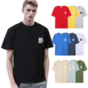 Les polos et t-shirts de taille personnalisée pour hommes sont disponibles en différentes couleurs La livraison directe en usine est également disponible - Product Image 1
