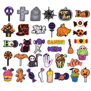 Random Shoe <strong>Charms</strong> Clog Accessories Designer <strong>Charms</strong> Halloween Slippers Decorations PVC Designer <strong>Footballs</strong> Shoes <strong>Charms</strong> - Product Image 1