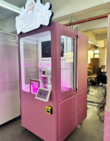 Machine distributrice automatique de crème glacée commerciale à prix de gros pour glaces molles, cornets et coupes, libre-service 24h/24 et 7j/7