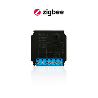 Boîtier numérique intelligent Zigbee Bilihondim, variateur 1 canal 200W 220-240V AC, personnalisable, sans fil, portée 30m, compatible Google Assistant, facile à utiliser