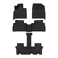 Tapis de sol et tapis de coffre de voiture imperméables en TPE 3D de luxe pour Chevrolet Trax 2014-2022