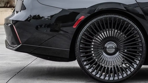 Jantes Forgées Personnalisées Haut de Gamme SY-02085 à Rayons Multiples Noir Hyper, 18-24 Pouces, pour Mercedes-Benz BMW Audi SUV, Jantes Alliage 5X112 - Product Image 2