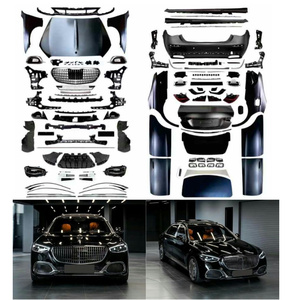 Kit de carrosserie pour W221 à <span class=keywords><strong>W223</strong></span>, pare-chocs avant et arrière, kit de mise à niveau en plastique neuf, marque <span class=keywords><strong>W223</strong></span> - Product Image 1