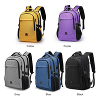 Sacs à dos imperméables minimalistes avec logo, grande capacité, sacs de mode en gros pour hommes, sac à dos multifonctionnel pour ordinateur portable professionnel
