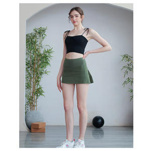 定制瑜伽跑步健身房粉色性感迷你高级优雅高尔夫百褶网球裙带口袋 - Product Image 4