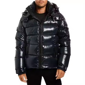 Giacche Invernali Imbottite da <span class=keywords><strong>Uomo</strong></span> Moda Streetwear, Giacca Impermeabile Calda in Piumino, Giacche Puffer Lucide, Cappotti da <span class=keywords><strong>Uomo</strong></span> - Product Image 1