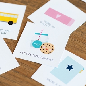 Stampa personalizzata incoraggiamento <span class=keywords><strong>gentilezza</strong></span> motivazionale per bambini Lunch Box note cartoline - Product Image 3