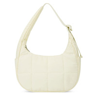 Mini sac à bandoulière matelassé en nylon souple à logo tendance et décontracté pour femmes sac à main fourre-tout en nylon souple personnalisé le plus récent vente en gros