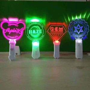 Customized Central Control LED Illuminated <b>Light</b> Sign Fan <b>Star</b> Interactive Atmosphere Prop Acrylic Illuminated Hand Sign <b>Light</b> - Product Image 4