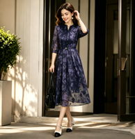Nouvelle collection 2026 : Robe élégante à manches courtes pour femme, qualité supérieure, style décontracté et luxueux, en stock