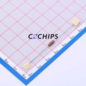 ตัวต้านทานผ่านรูแบบ CMF5510K000BEEB ผ่านชิ้นส่วนรู (THT) D2.3xL6.1mm ฟิล์มโลหะ10Kohm 0.1% 500mW - Product Image 1