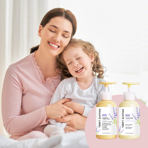 Après-<span class=keywords><strong>shampoing</strong></span> sans silicone personnalisé en usine et duo <span class=keywords><strong>shampoing</strong></span> nettoyant et gel douche 2 en 1 |   Doux pour les enfants |   Calme <span class=keywords><strong>à</strong></span> la <span class=keywords><strong>lavande</strong></span> - Product Image 1
