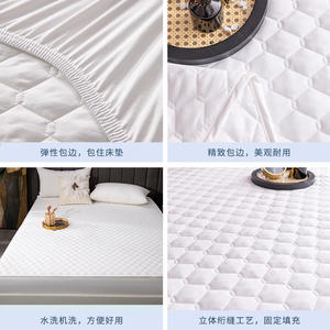 ผ้าปูที่นอนกันเปื้อนแบบมีขอบยางยืด ดอฮีอา ขนาด 150x200 ซม. ผ้าฝ้าย ซักได้ ใช้ในบ้าน สำหรับเตียงเดี่ยว - Product Image 3