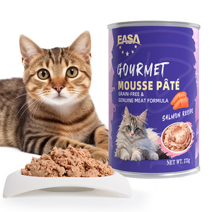 Mousse per <span class=keywords><strong>Gatti</strong></span> Senza Cereali Gusti Misti, Alimento Umido in Lattina da 375g, Tre Ricette, Nutriente Quotidiano, Alimento Base per Animali Domestici, Confezione all'Ingrosso - Product Image 6