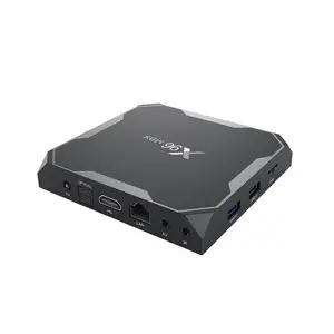 OTT टीवी बॉक्स एंड्रॉयड 9.0 Amlogic S905X3 ट्रैक्टर कोर रिसीवर X96 मैक्स + BT4.1 4 gb/32 gb सेट टॉप बॉक्स