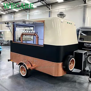 Wecare Chine Mobile Food Trailers Moderne Mobile Ice Cream Café Food Van Truck Achat avec cuisine complète à vendre aux États-Unis