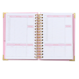 Porterí<span class=keywords><strong>a</strong></span> planificadora y organizadora, tamaño A5, 272 páginas, planificador diario, cubierta <span class=keywords><strong>dura</strong></span>, bolsillos y tachas - Product Image 4