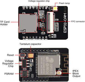 Placa de Desarrollo ESP32 ESP32-S Wifi BT con Módulo de Cámara OV2640 ESP32-CAM, Gran Oferta Lorida - Product Image 2