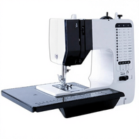 Machine à coudre électrique mini tout-en-un, point invisible, alimentation manuelle, moteur, pour débutant, haute vitesse, automatique