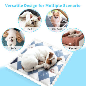 แผ่นรองทำความเย็นสำหรับสัตว์เลี้ยง Gege Bear รุ่น Pet Ice Pad ขนาด 35x35 ซม. สำหรับสุนัข แผ่นเจลสำหรับฤดูร้อน ป้องกันคราบสกปรก - Product Image 4