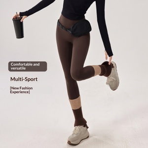 Ensemble de survêtement pour femmes, pantalon de survêtement, leggings, ensembles de yoga, pantalon de sport, ensemble de jogging, shorts, collants, taille haute, <span class=keywords><strong>alo</strong></span> randonnée - Product Image 3
