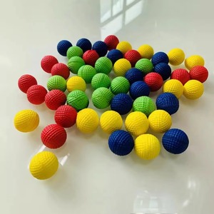 Bolas de Espuma Multicolores para Pistolas de Juguete, Recargas Manuales, Bolas Redondas de Espuma PU para Pistolas de Juguete - Product Image 3