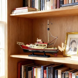 Mascelle di legno-37cm Orca modello squalo peschereccio film articoli relativi personalizzati barche famose decorazione antica decorazioni per la casa al <span class=keywords><strong>mare</strong></span> - Product Image 3