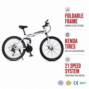 Bicicletas Plegables de 26 Pulgadas para Estudiantes, Bicicletas de Montaña para Adultos con Amortiguación, Cuadro Ligero de Aleación de Aluminio, Venta al Por Mayor - Product Image 1