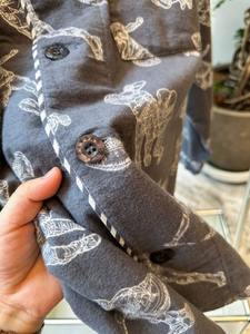 Vente en gros sur mesure pantalons à manches longues en pur coton 100% pyjamas PJS nouveaux vêtements de détente ensemble de pyjamas pour femmes - Product Image 4