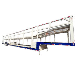 Semirremolque de 2 Ejes para Transporte de 8 Autos, Remolque Portacoches en Venta - Product Image 1