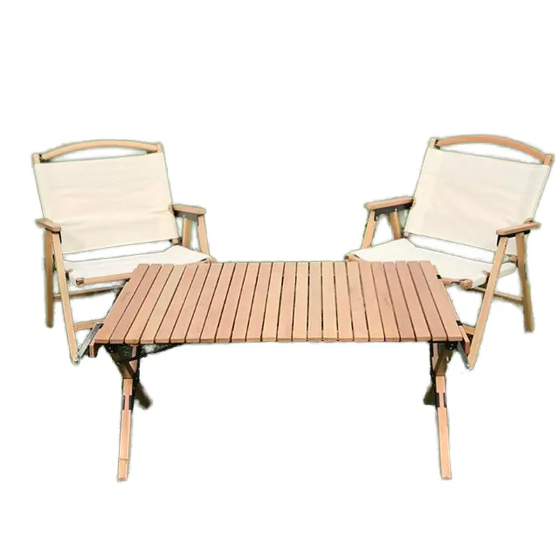Di alta qualità in legno di faggio superiore Bar sedia portatile pieghevole giardino spiaggia Picnic in acciaio materiale plastico per eventi